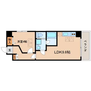 ル・ユニヴェ—ル【203号室】の間取り