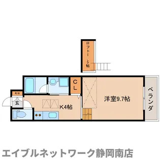 イルモディフィカ【204号室】の間取り