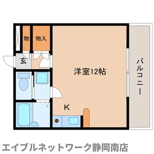 ルミエール馬渕【4階】の間取り