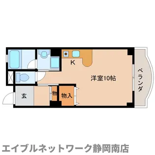 静清第3ハイツ【102号室】の間取り