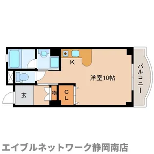 静清第3ハイツ【502号室】の間取り