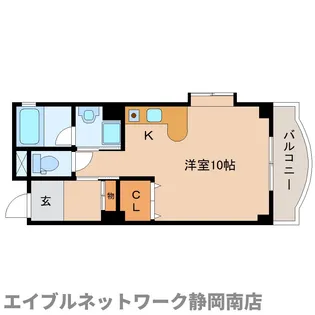 静清第3ハイツ【601号室】の間取り