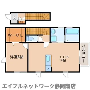 プリマヴェーラ馬渕A棟【201号室】の間取り