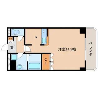 メゾン・ド・万葉【501号室】の間取り