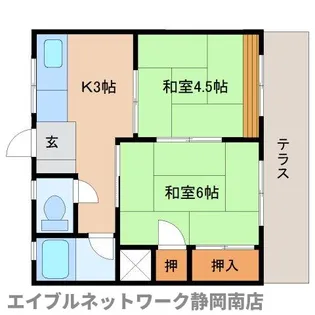 シティハイム ラ ヴィル【10D号室】の間取り