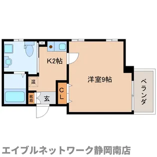 サウスガーデン南町【303号室】の間取り