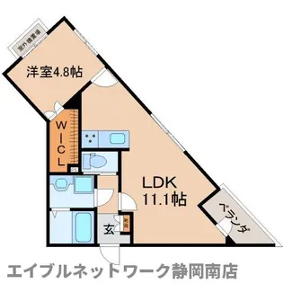 MSCパレス【401号室】の間取り
