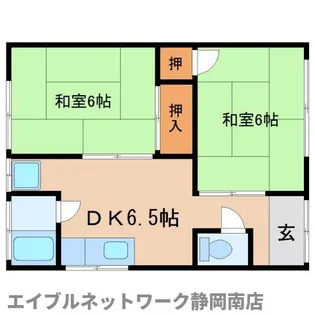 紫ハイツ【105号室】の間取り