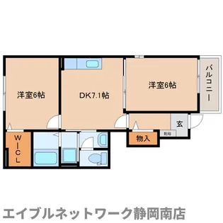 シュエット【1階】の間取り