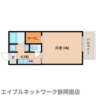 コミュニティービレッジ下小田D棟【2階】の間取り