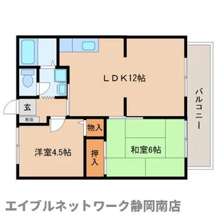 コメット・S【1階】の間取り