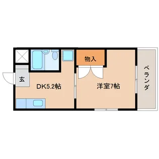 リュミエール【307号室】の間取り