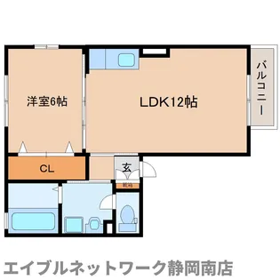 メゾン・ルポⅢ【1階】の間取り