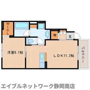 ケイ・ハイノⅡ【1階】の間取り