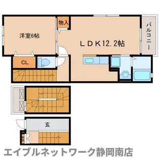アヴニール・M【3階】の間取り