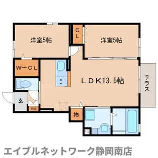 フェリオ【1階】の間取り