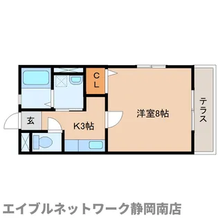 レトアJX大栄【1階】の間取り