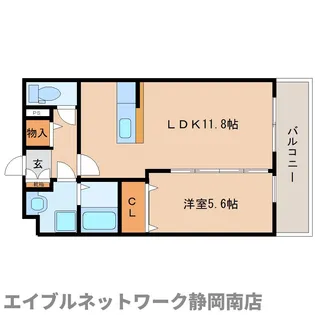 レセーナ【3階】の間取り