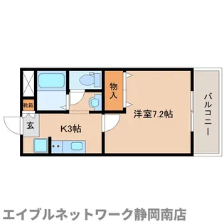 ラティアス【1階】の間取り