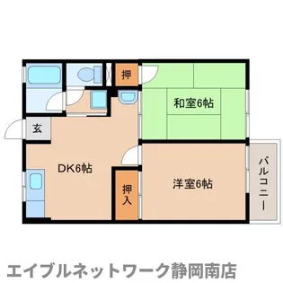 MKハイツ【2階】の間取り
