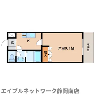 エスタジール【1階】の間取り