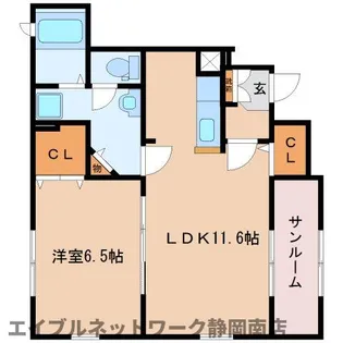 wisteria(ウィステリア)【1階】の間取り