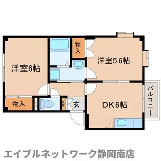 ロサアマリラ【1階】の間取り