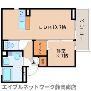 コートI【3階】の間取り