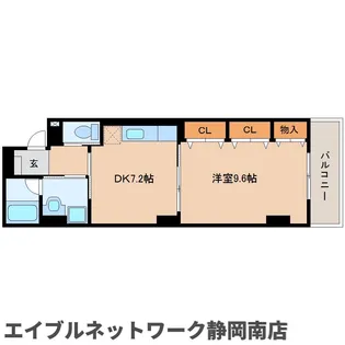 トゥーレジュールE【3階】の間取り