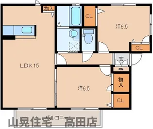 イデアルコート【101号室】の間取り