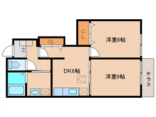 グレイスレジデンスB棟【1階】の間取り