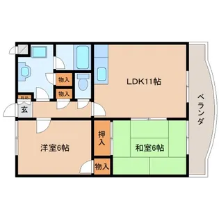 メゾン・ド・ショコラ【4階】の間取り