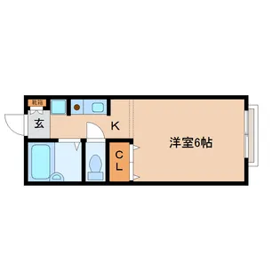 イーグルクラブ【2階】の間取り