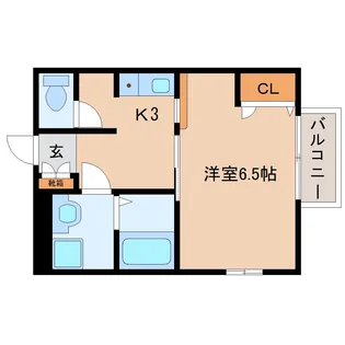 奈良県北葛城郡王寺町舟戸1丁目【アパート】の間取り