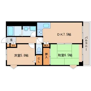 藤ハイツ【3階】の間取り