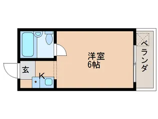 奈良県奈良市西大寺赤田町1丁目【マンション】の間取り