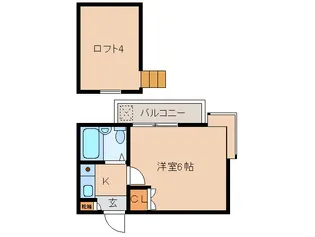 奈良県奈良市西大寺野神町2丁目【アパート】の間取り