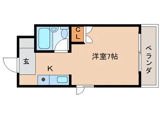 奈良県奈良市西大寺芝町1丁目【マンション】の間取り