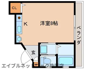 静岡県静岡市葵区上土2丁目【マンション】の間取り