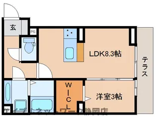 静岡県静岡市葵区音羽町【アパート】の間取り