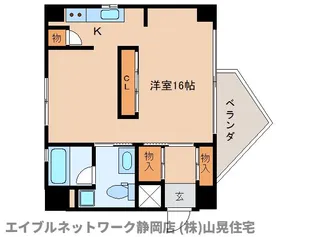 サンフレア日出町【8階】の間取り
