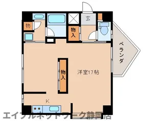 サンフレア日出町【9階】の間取り