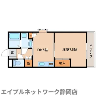 静岡県静岡市葵区古庄3丁目【マンション】の間取り