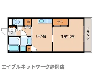 静岡県静岡市葵区古庄3丁目【マンション】の間取り