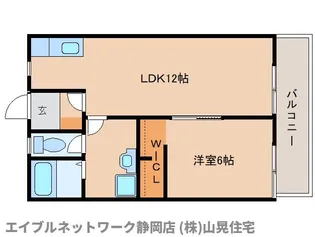 静岡県静岡市葵区古庄5丁目【アパート】の間取り