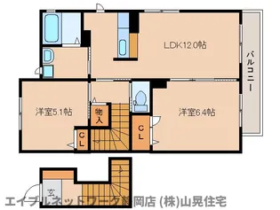 静岡県静岡市駿河区丸子1丁目【アパート】の間取り