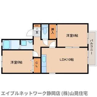アムール【1階】の間取り