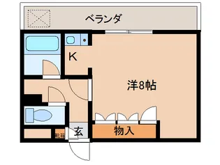 奈良県橿原市土橋町【マンション】の間取り