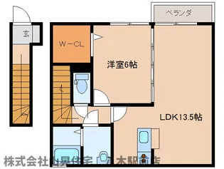 セレーノⅡ【2階】の間取り