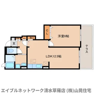 静岡県静岡市葵区瀬名2丁目【アパート】の間取り